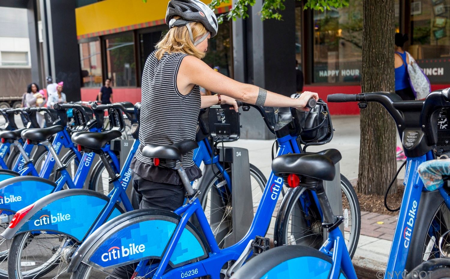 Docking a Citi Bike