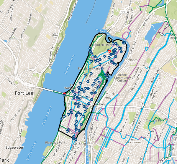 Thanks for attending our Citi Bike community workshop for Manhattan CB 12 -  We're still accepting station suggestions!